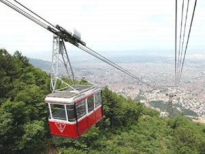 Bursa'nın yeni teleferiği yaza hazır