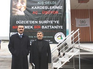 Düzce'den, Suriyeli Mülteciler İçin Yardım