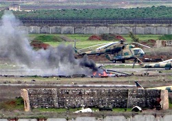 Muhalifler stratejik Taftanaz hava üssünü ele geçirdi