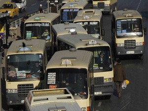 İstanbul'da minibüs ücretlerine zam
