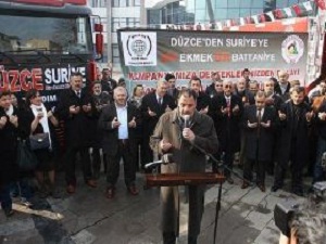 Suriyeye 7 TIR Dolusu Yardım