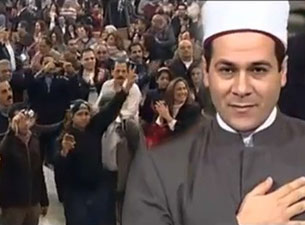 İmamın, kilisedeki konuşması Hıristiyanları ağlattı