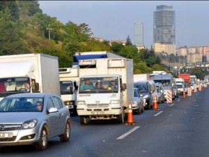 Trafikteki araç sayısı arttı