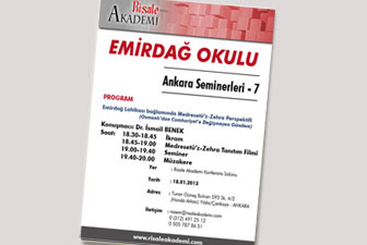 Emirdağ Lahikası'nda Medresetü'z-Zehra Perspektifi