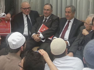 Arınç'tan Sungur ağabey için taziye ziyareti