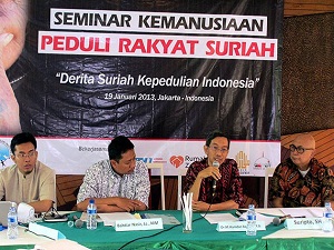 Endonezya'da Suriye için destek çağrısı