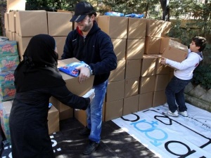 Suriyeli sığınmacılar için 30 bin dolar topladı