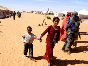 Malililer Moritanya sınırında