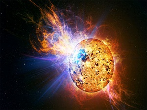 Dünya, Ortaçağ'da gama ışını patlamasına maruz kalmış