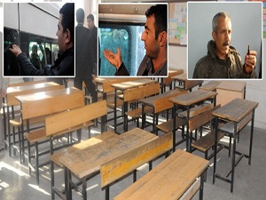 İlçede okullar tatil değil ama sınıflar bomboş!