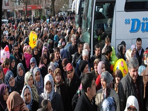Düzce'de kutsal topraklara yolculuk