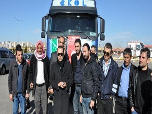 Almanya'dan Suriye'ye 1 TIR yardım