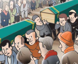 Şöhretli cenazeler geçidi