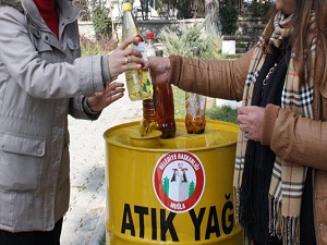 5 litre atık yağ getirene 1 litre yağ