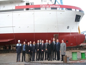 Tübitak Marmara denize iniyor