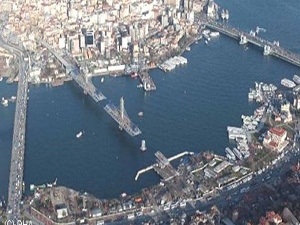 Haliç metro köprüsü yılbaşına hazır