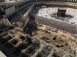 Kabe'yi genişletme çalışmaları ne aşamada?