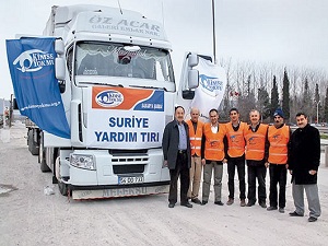Kimse Yok mu’dan Suriye’ye 45,5 ton gıda