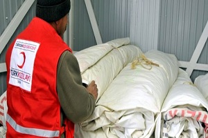 Kızılay'ın çadır stoku 90 bini buldu
