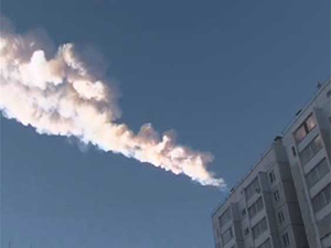 Göktaşının Rusya'ya düşme anı-Video