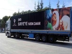 4 tır daha Suriye yolunda