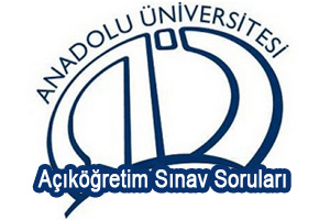 Aöf Güz sınav soru ve cevapları