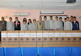 Okullara Geri Dönüşüm Kutusu Dağıtıldı