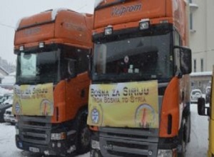 Bosnalılardan Suriye’ye tarihe geçecek yardım