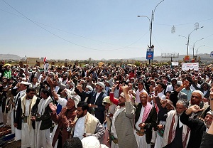 Yemen'de Birlik Cuması gösterileri