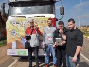 Bosnalılar’dan Suriyelilere Yardım Eli