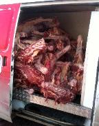 Çorum'da 3 ton 300 kilogram sağlıksız et yakalandı