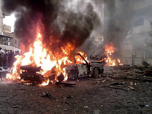 Humus'ta bombalı saldırı: 30 ölü