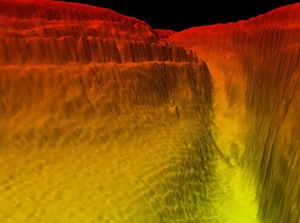 Kızıl Deniz'in derinliklerinde dev kanyon