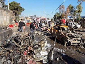 Bağdat'ta bombalı saldırı: 11 ölü