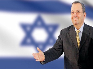 Ehud Barak'ın eli havada kalmış