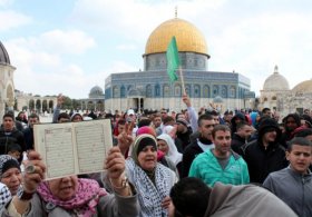 Mescid-i Aksada Tansiyon Yükseldi