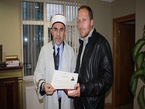 Allah rızası için Müslüman oldum