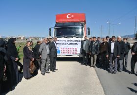 Osmaniye’den Suriyeye Un Yardımı
