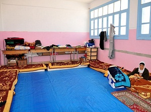 Kamu binaları geçici barınakları oldu