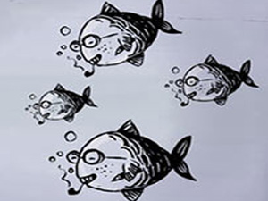 Başörtülü penguen haberine gelen sazanlar