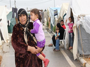 Suriyeli sığınmacılar iç savaşın bitmesi için dua ediyor