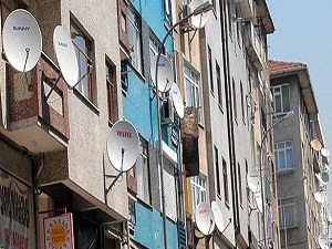 İnternet ve uydu anten sistemi inşaat halinde hazırlanacak