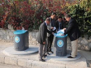 Çöp Konteynerleri Yeraltına Alınıyor