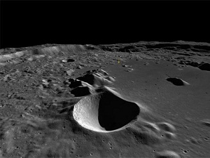 Ay'ın karanlık kesimlerinin 3 boyutlu görüntüleri yayınlandı