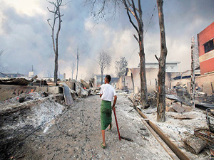 Myanmar’da yine Müslüman katliamı