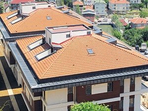 Yürümeye dayanıklı çatı kaplama malzemesi üretti