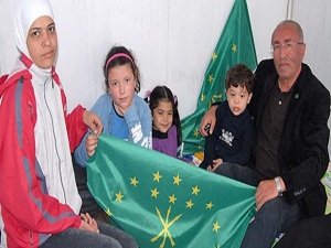 Suriyeli Çerkezler Türkiye'ye sığındı