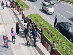 Dünyanın en uzun el dokuma kilimi Türkiye'de