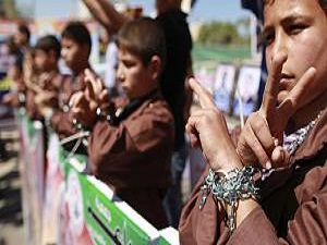 İsrail hapishanelerinde 235 Filistinli çocuk mahkum bulunuyor