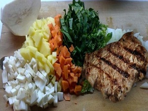 Eti sebzeyle tüketin